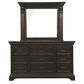 at HOME Caldwell Dresser in Caldwell Dark Brown with Black, , large