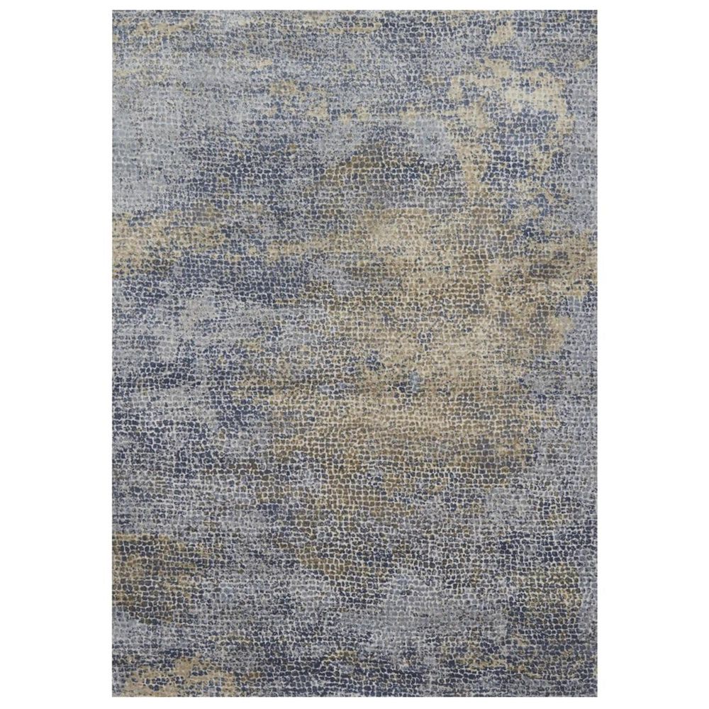 Loloi Patina PJ-05 7"10" x 10"10" Ocean and Gold Area Rug, , large