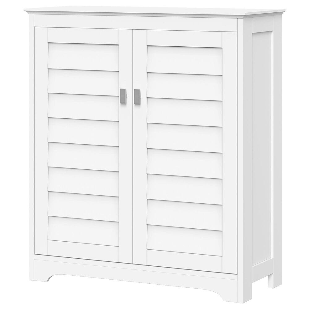 RiverRidge Home Brookfield 2-Door Floor Cabinet in White, , large