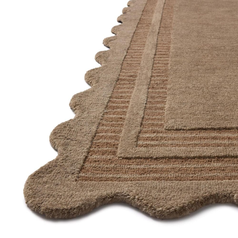 Loloi II Scottie 7&#39;9&quot; x 9&#39;9&quot; Mocha and Clay Area Rug, , large