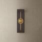 Troy Lighting Garvey 6" Exterior Wall Sconce in Textured Bronze and Patina Brass, , large