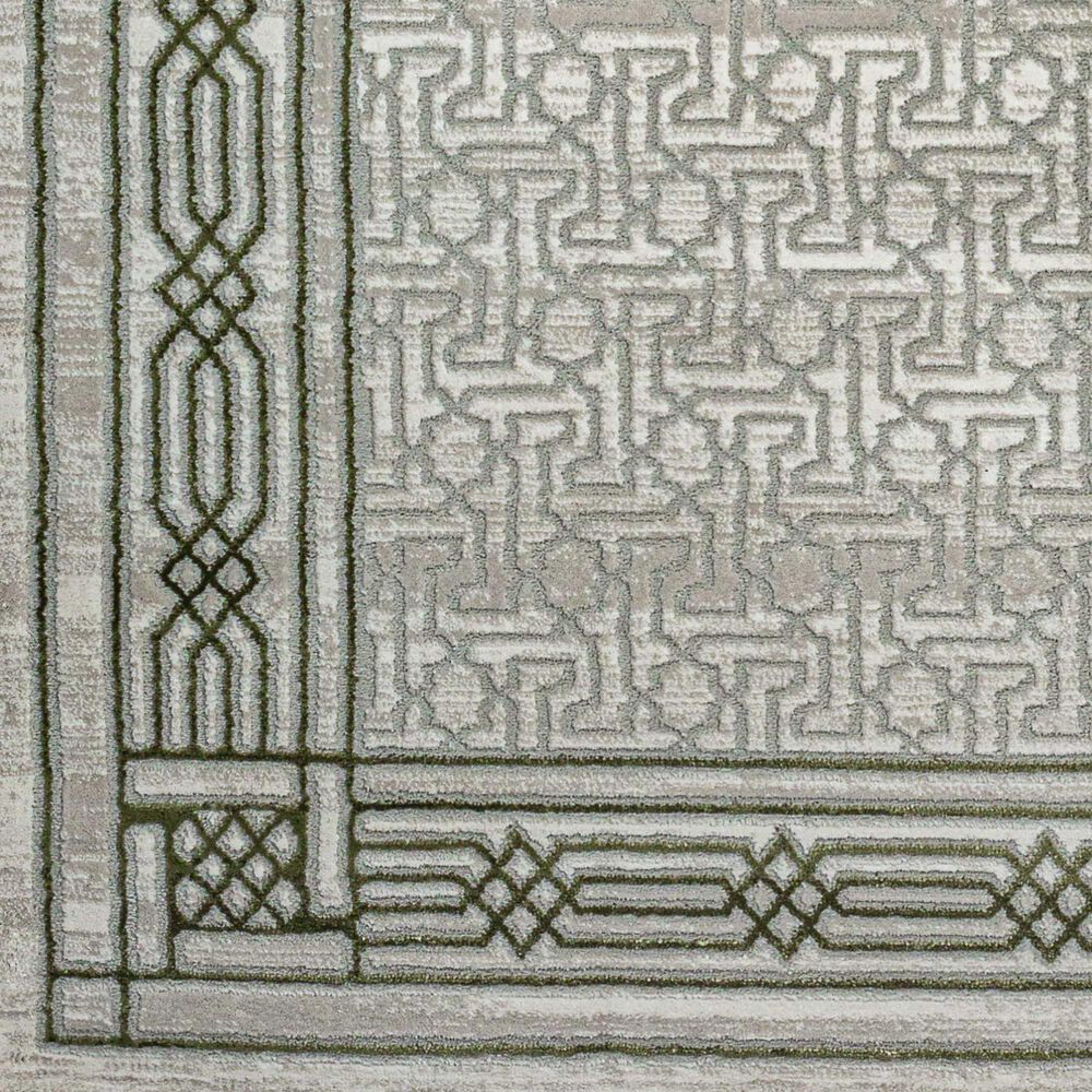Radici USA Davide Southwestern 2&#39;2&quot; x 7&#39;7&quot; Green Area Rug, , large