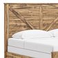 Ashley Maystonna King Crossbuck Panel Bed in Brown, , large
