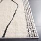 Safavieh Melody MEL104A 2"2" x 8" Ivory and Black Runner, , large