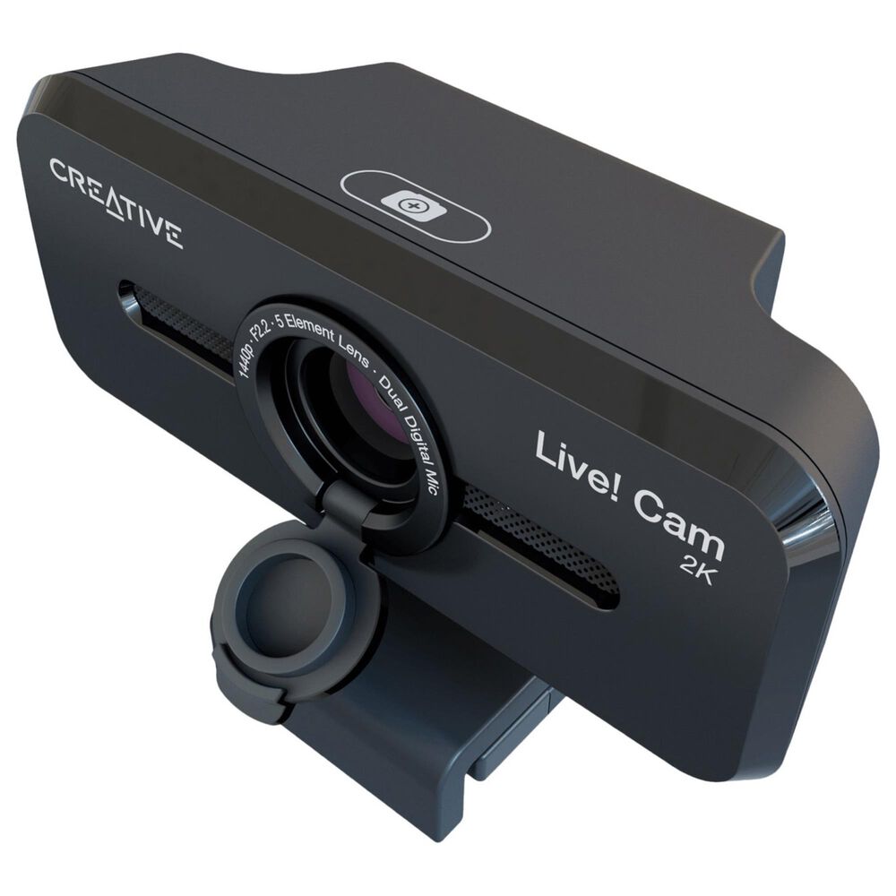 Creative Labs Live! Cam Sync V3 2K QHD Webcam in Black, , large