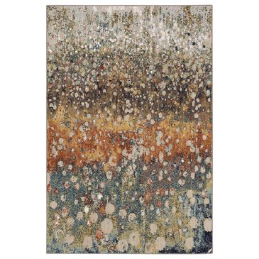 Karastan Soiree Torrent 12" x 15" Rose Gold Area Rug, , large