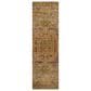 Dalyn Rug Company Silk Road Curry, Paprika, Gold, Copper and Navy 2"3" x 7"6" Runner, , large