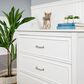 DaVinci Charlie 4-In-1 Convertible Crib and 3-Drawer Dresser in White, , large