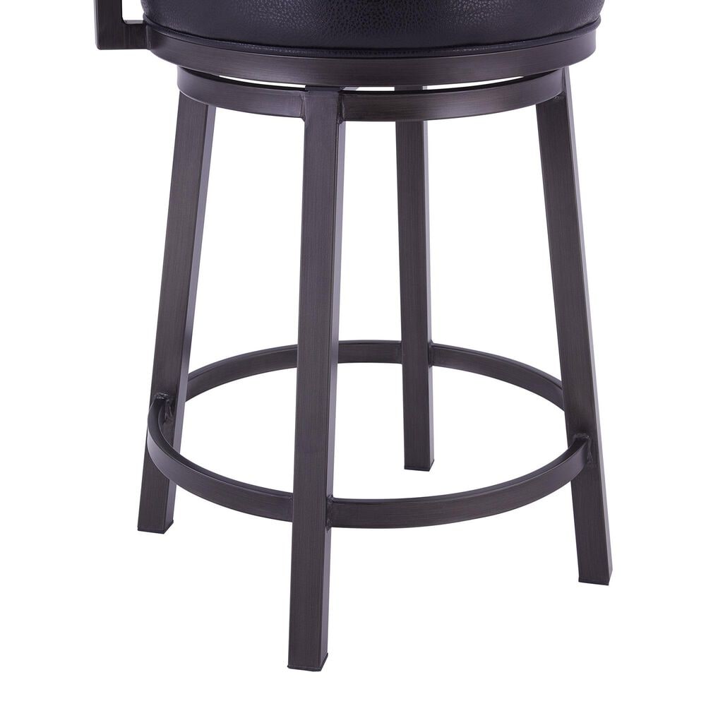 Blue River Titana 30&quot; Swivel Barstool with Ford Black Cushion in Mineral, , large