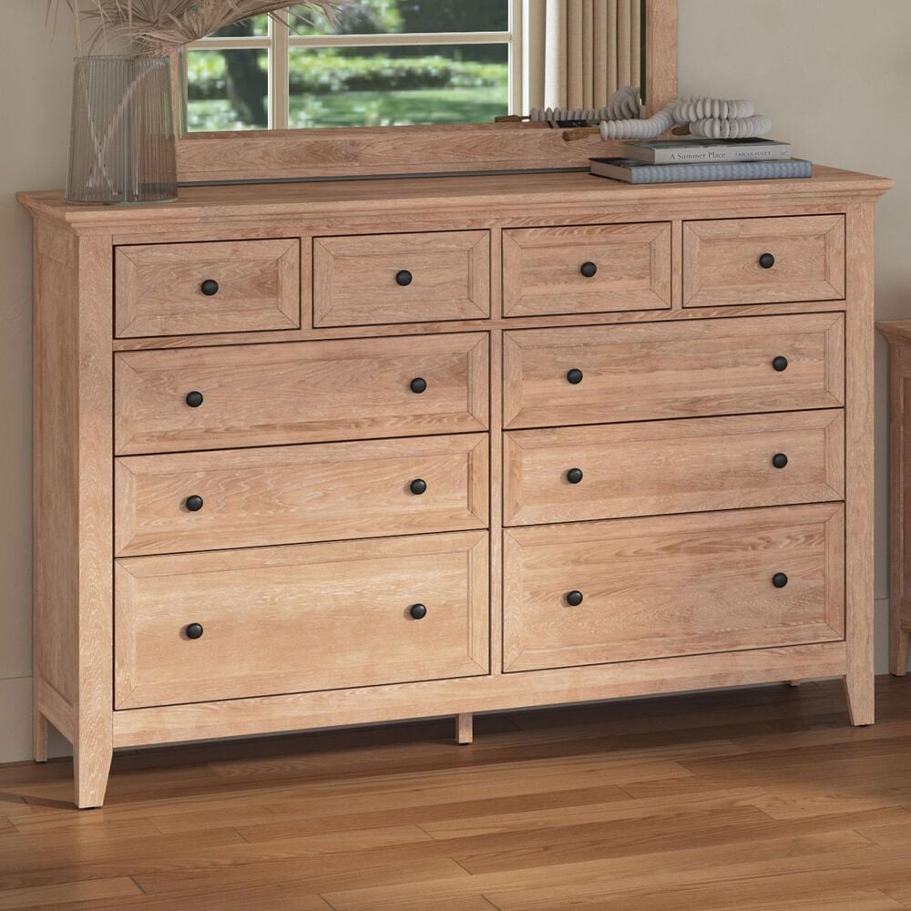 Hawthorne Furniture San Mateo 10-Drawer Dresser in Wheat, , large