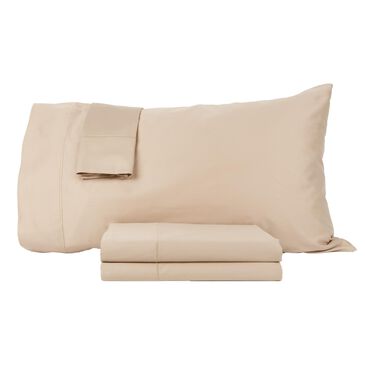HN International 4-Piece King Sateen Sheet Set in Taupe, , large