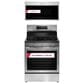 Frigidaire Gallery 2-Piece Kitchen Package with 30" Electric Range with No Preheat and 1.9 Cu. Ft. Over-The-Range Microwave in Stainless Steel, , large