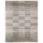 Feizy Richmond Gray and White 6"7" x 9"6" Area Rug, , large