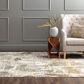 Karastan Epiphany Merce 2"4" x 7"10" Alabaster Runner, , large