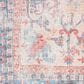57 Grand by Nicole Curtis Series 1 4" x 6" Blue, Ivory and Red Area Rug, , large