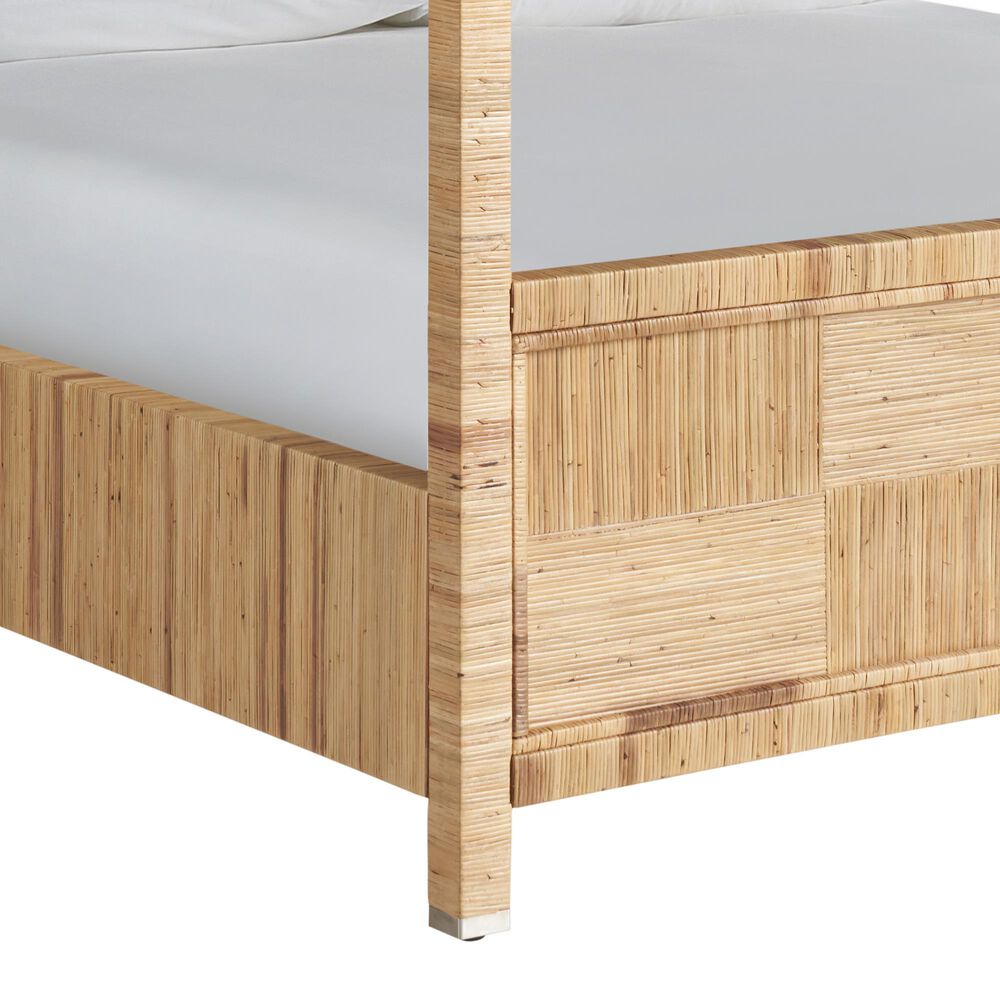 Universal Furniture Weekender Chatham King Canopy Bed in Natural, , large