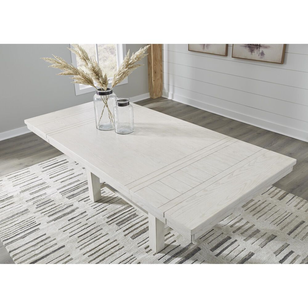 Ashley Robbinsdale Dining Table in Antique White - Table Only, , large