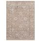 Surya Carlisle 5"3" Round Sage, Ivory, Pale Blue, Charcoal and Brown Area Rug, , large