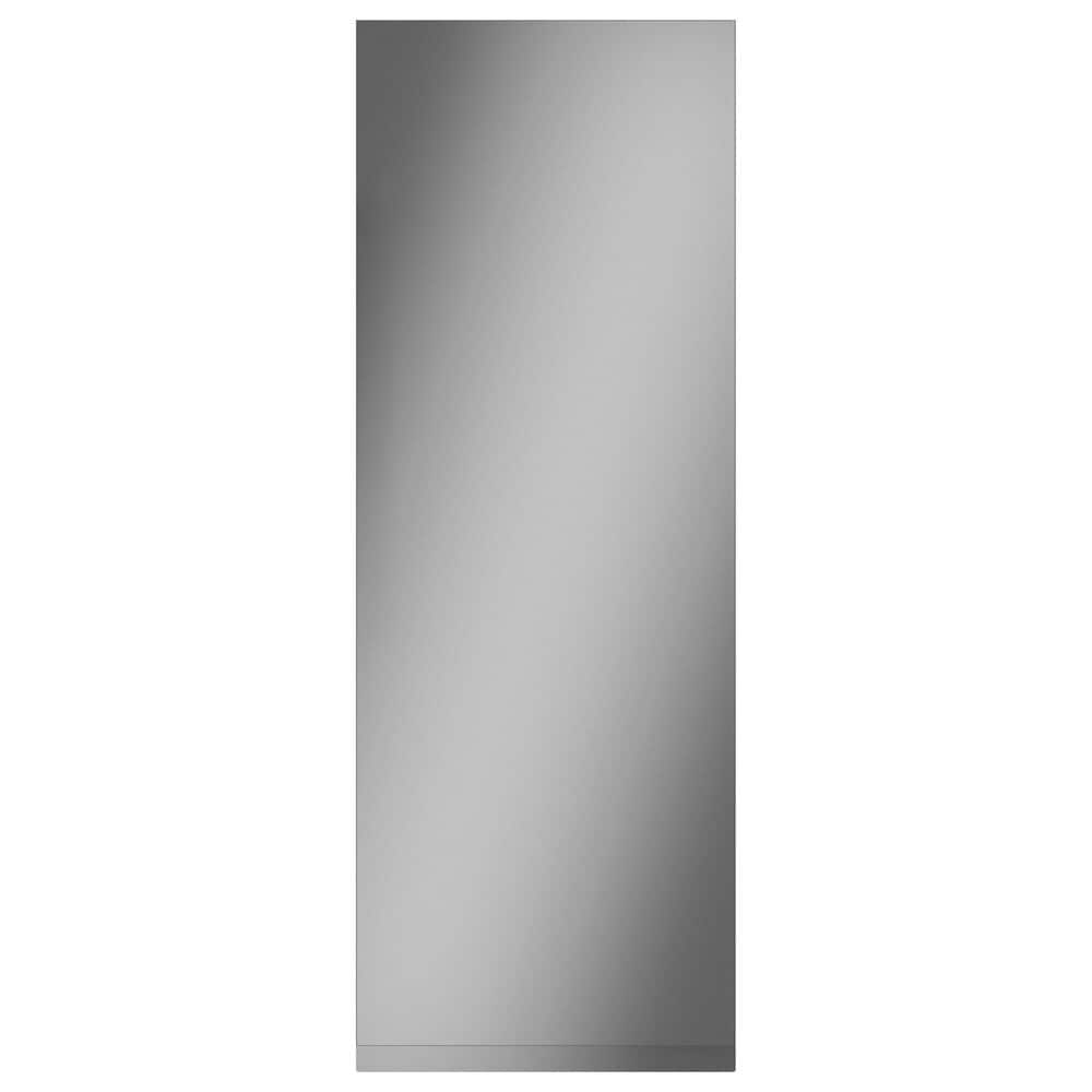 Monogram 30" Fully Integrated Column Door Panel with Right Hinge in Stainless Steel, , large