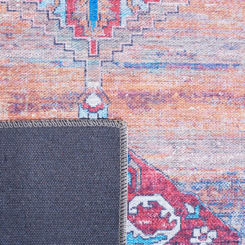 Safavieh Serapi 3&#39;3&quot; x 5&#39; Rust and Navy Area Rug, , large