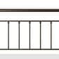 Richlands Furniture Kirkland Full/Queen Slat Metal Bed  in Dark Bronze, , large