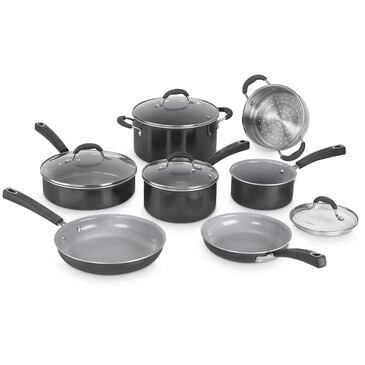 Cuisinart - Smartnest Nonstick Aluminum 9 Piece Set - Black