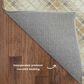 Dalyn Rug Company Soft Essentials Plaid Ivory 2"6" x 3"10" Indoor/Outdoor Area Rug, , large