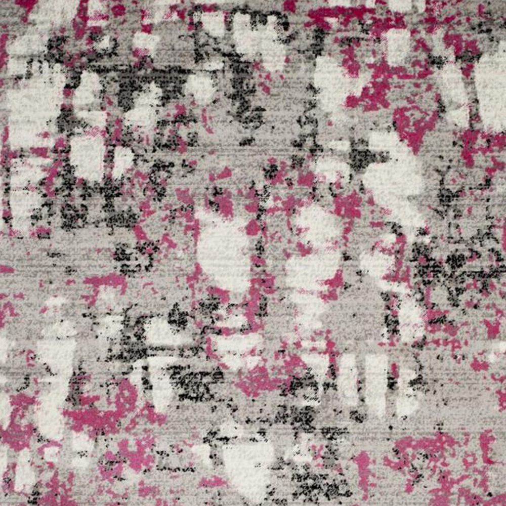 Safavieh Skyler SKY193P 2&#39; x 8&#39; Gray and Pink Scatter Rug, , large