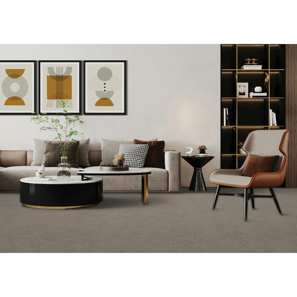Mohawk Quality Feeling 3J93 Carpet in Oyster, , large