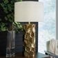 Ashley Marshawn Metal Table Lamp in Gold, , large