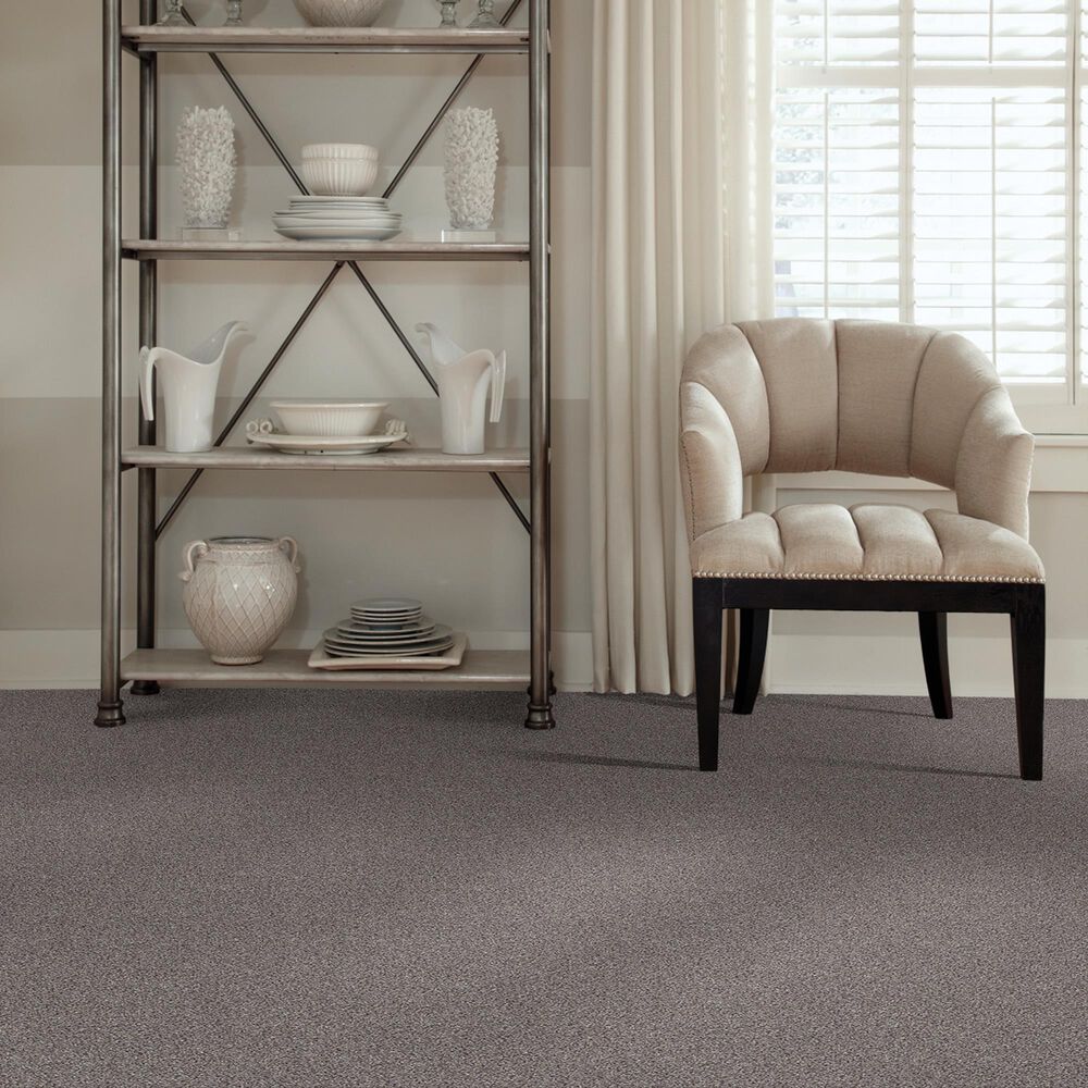 Shaw Foundations Take The Floor Accent II Carpet in Soapstone, , large