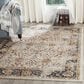 Safavieh Madison MAD609D-3 3" x 5" Cream/Navy Area Rug, , large