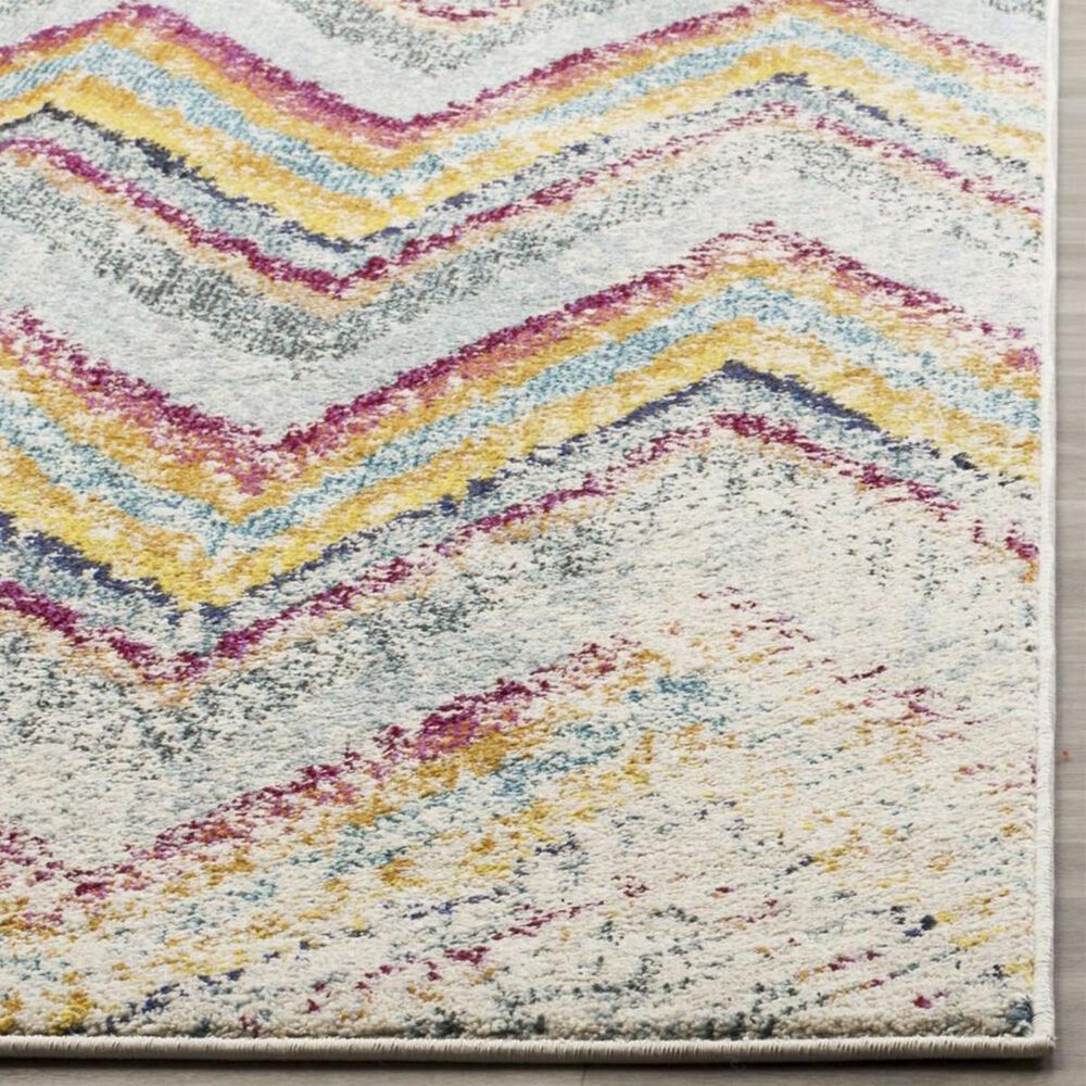 Safavieh Monaco MNC220F 4&#39; x 5&#39;7&quot; Multicolor Area Rug, , large