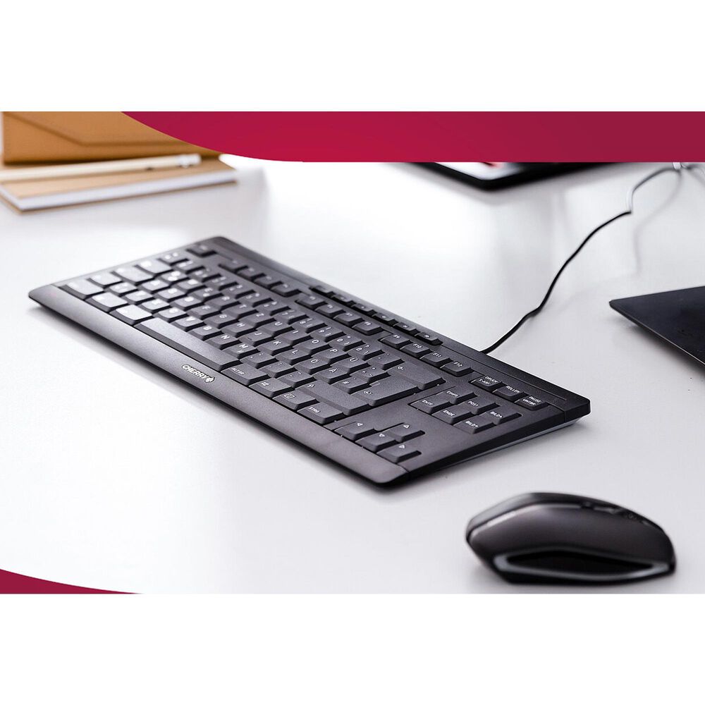 Cherry Stream TKL Office Keyboard in Black, , large