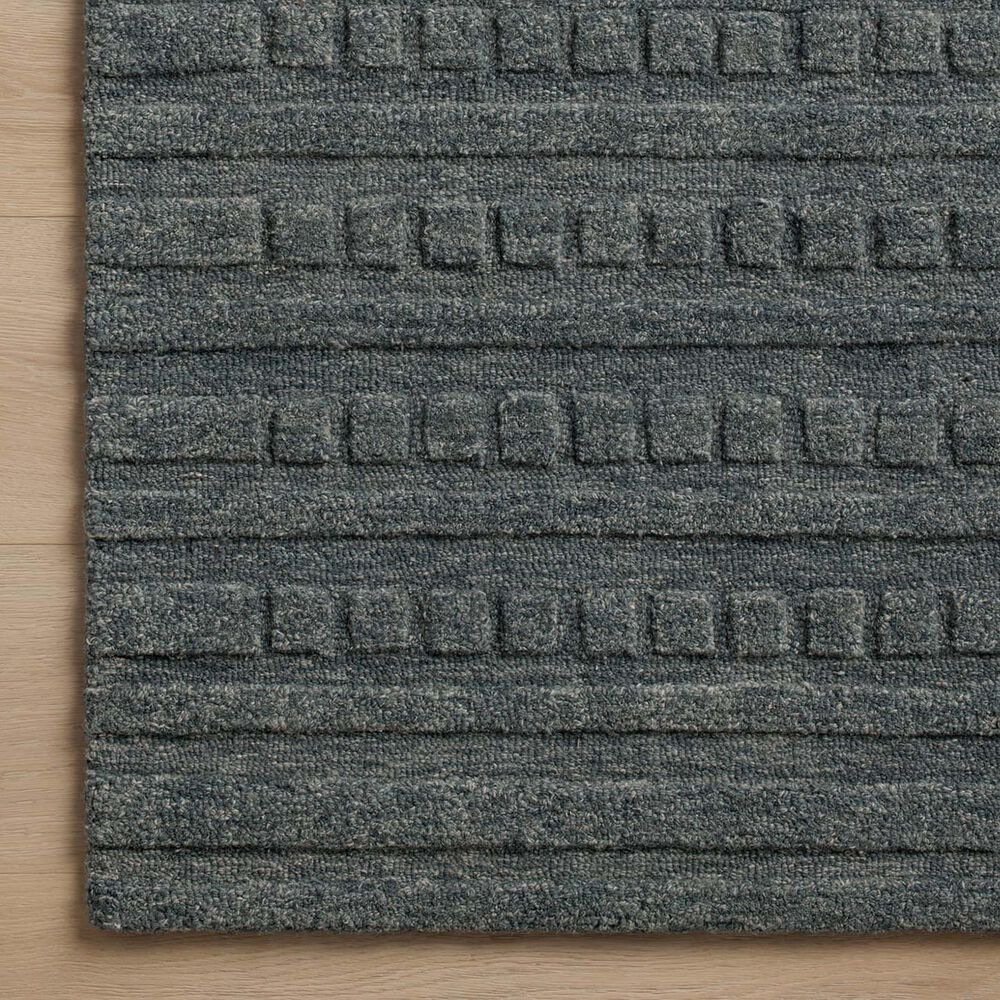 Chris Loves Julia x Loloi Bradley 11&#39;6&quot; x 15&#39; Teal Area Rug, , large