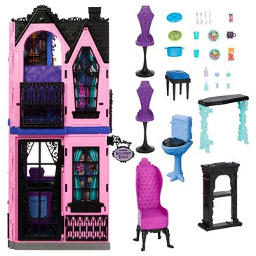 Monster High Boo-tique Haunted Hotel Dollhouse in Multicolor, , large