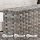 HOMLUX 12-Piece Modern Outdoor Sectional Furniture Set in Beige, , large