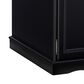 Linon Home Decor Barron Accent Table with USB Charging Station in Black, , large