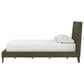 Ashley Chirason Queen Platform Bed in Sage Green, , large