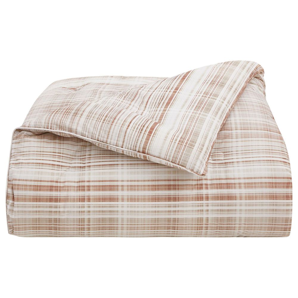 J. Queen Modern Pascal 3-Piece Full/Queen Comforter Set in Cinnamon, , large