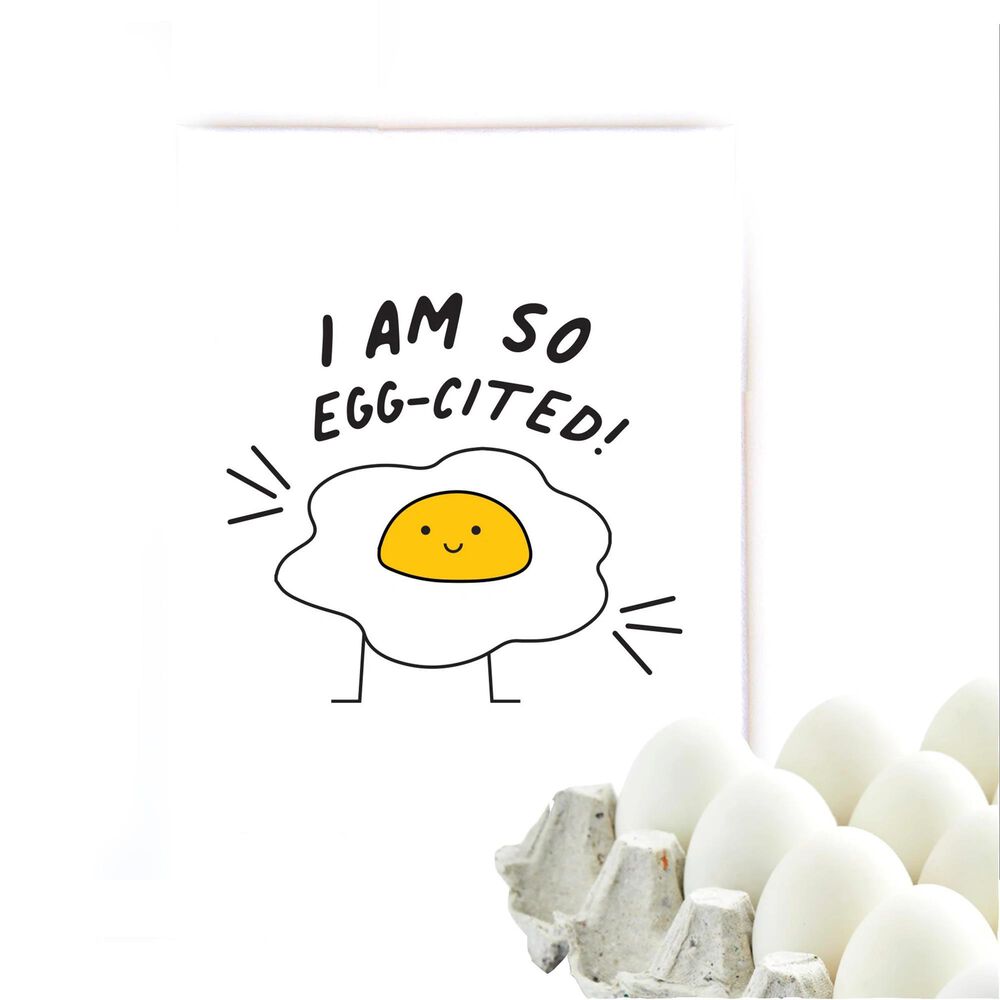 Wildwood Eggs Illustration 30" x 30" Kitchen Towel in White, , large
