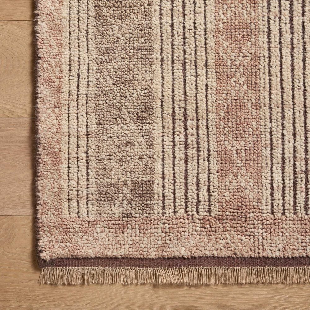 Loloi Granada Mocha and Brown 2&#39;6&quot; x 8&#39;6&quot; Runner, , large