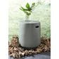 Ashley Kalmunds Ceramic Stool in Gray, , large