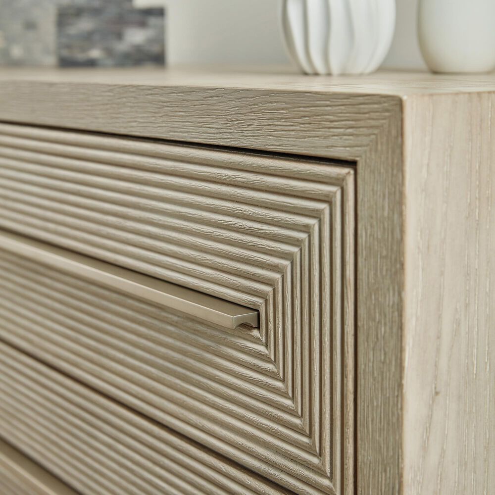 Hooker Furniture Cascade 6-Drawer Dresser in Taupe and Champagne, , large