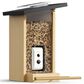 Birdfy Bird Feeder Ebony with Smart Camera and Solar Panel in Brown and Black, , large