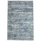 Radici USA Davide Striped 3"3" x 4"11" Blue Area Rug, , large