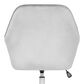 Impressions Vanity Kelly Swivel Vanity Chair with Cool Grey Cushion in Matte Silver, , large