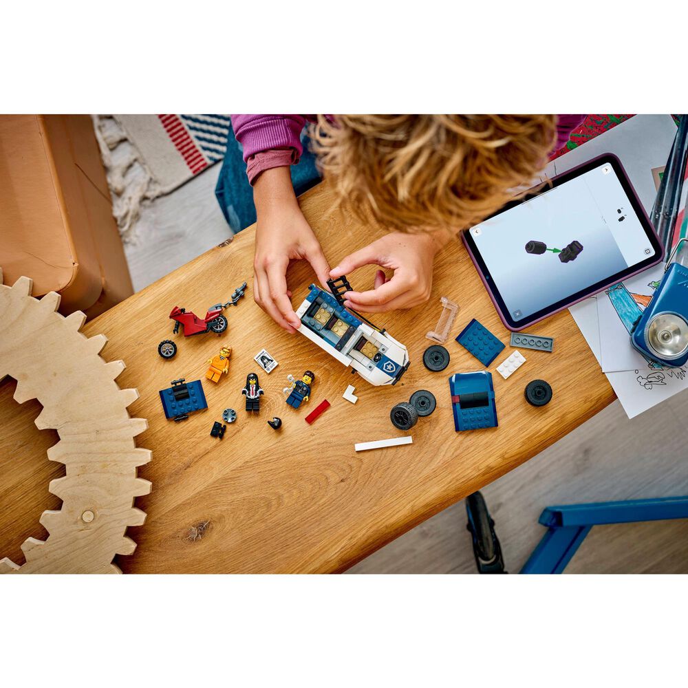 LEGO City Police Prisoner Transport Van Building Set, , large