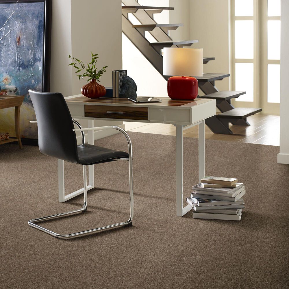Anderson Tuftex Caress by Shaw Cozy Harbor II Carpet in Tumbleweed, , large
