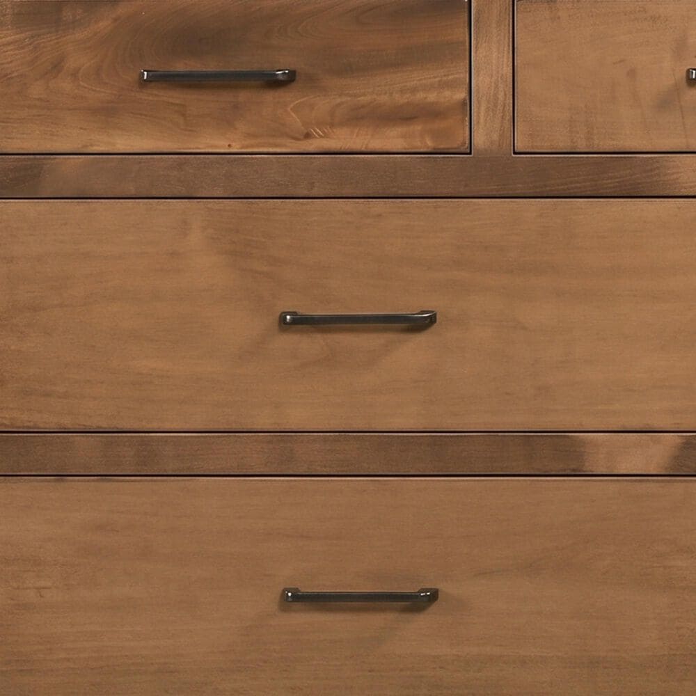 Briarwood Restful Retreat 7-Drawer Dresser and Mirror in Iced Coffee, , large